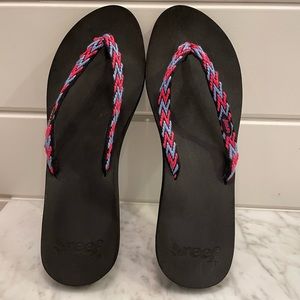 Reef Ginger ZigZag Flip Flops